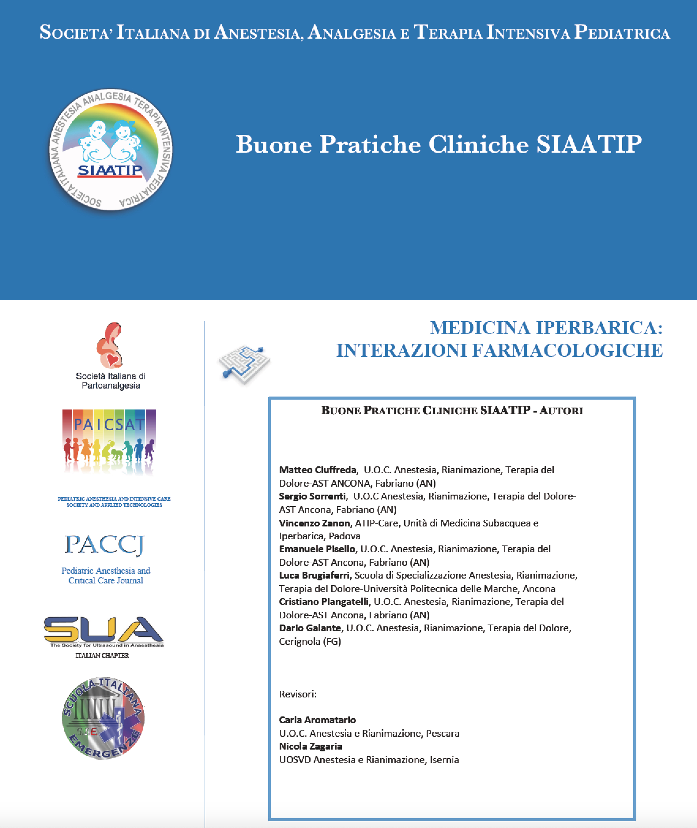 BPC INTOSSICAZIONE INTERAZIONI FARMACOLOGICHE
